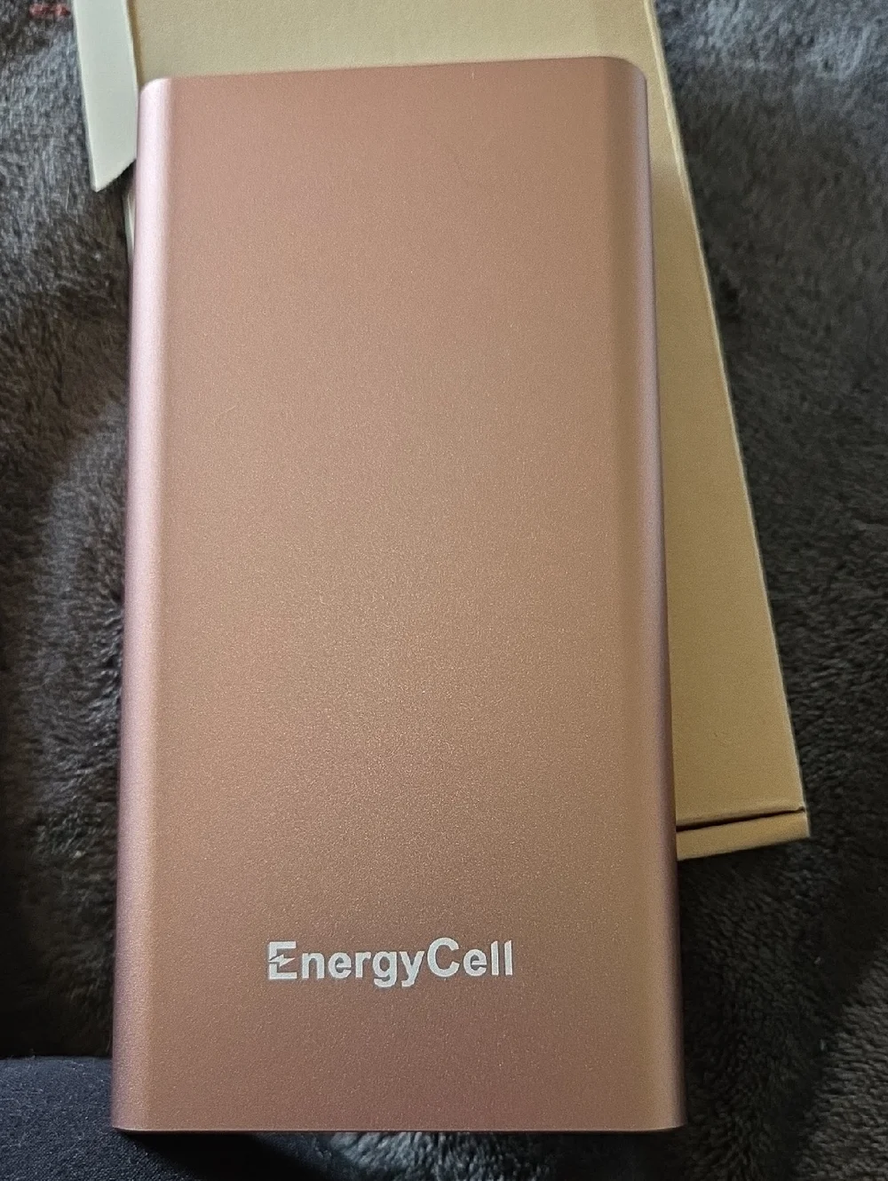 Rose Gold Portable Power Bank - Slim External Charger